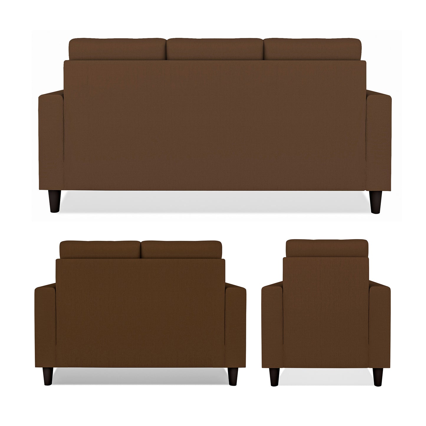 Adorn India Darcy 3+2+1 6 Seater Sofa Set  (3 Year Warranty)