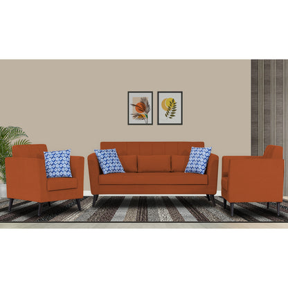 Adorn India Daniel 3+1+1 5 Seater Sofa Set