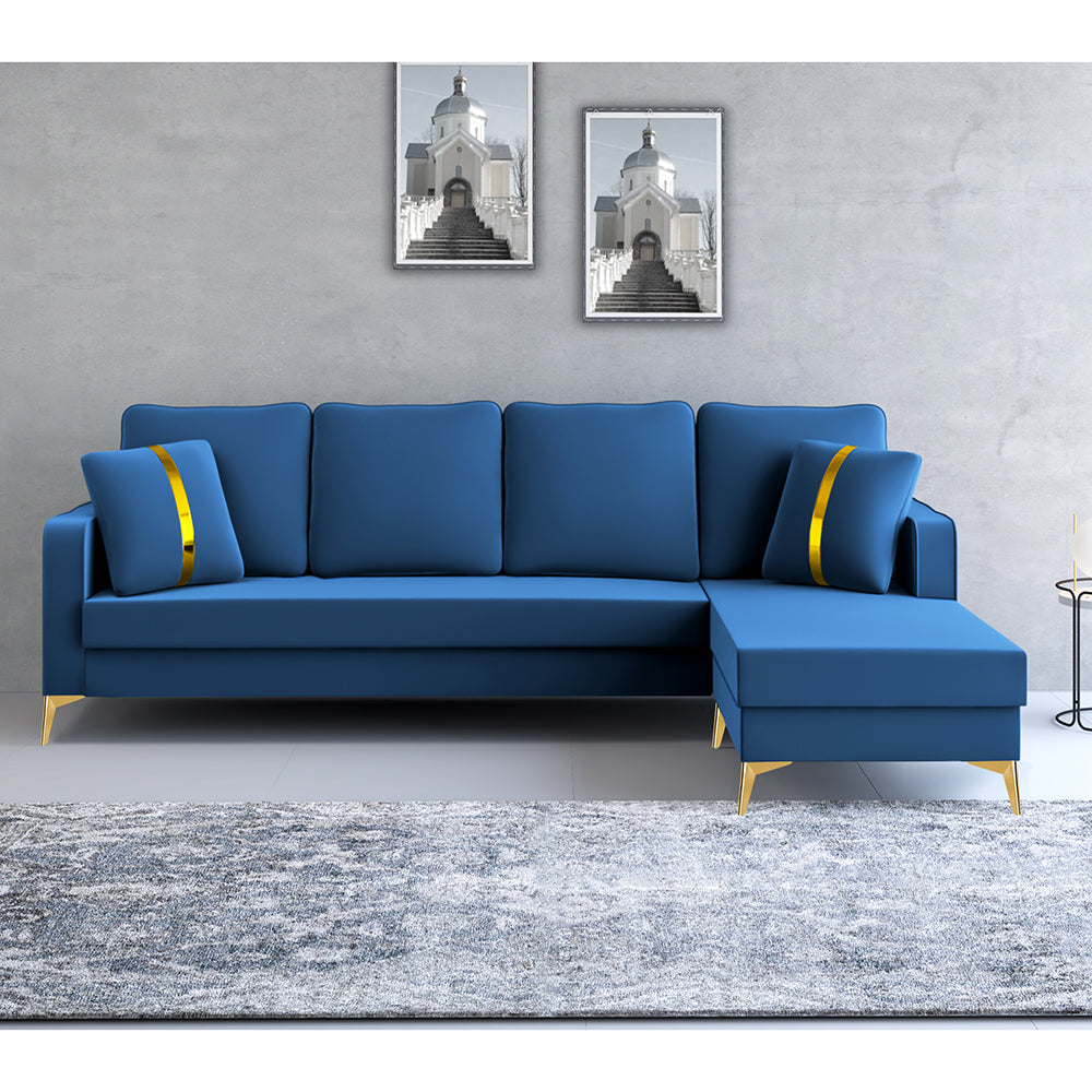 Adorn India Premium Chandler - 3 Years Warranty - Velvet Suede Fabric [SAMPLE]