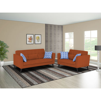 Adorn India Daniel 3+2 5 Seater Sofa Set