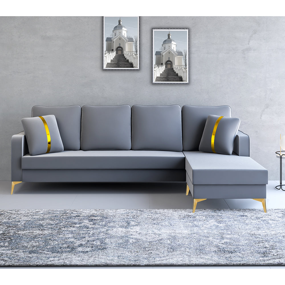 Adorn India Premium Chandler - 3 Years Warranty - Velvet Suede Fabric [SAMPLE]