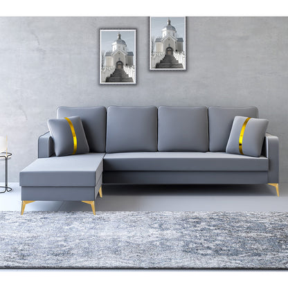 Adorn India Premium Chandler - 3 Years Warranty - Velvet Suede Fabric [SAMPLE]