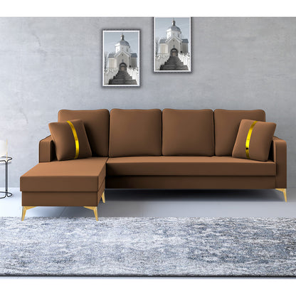 Adorn India Premium Chandler - 3 Years Warranty - Velvet Suede Fabric [SAMPLE]