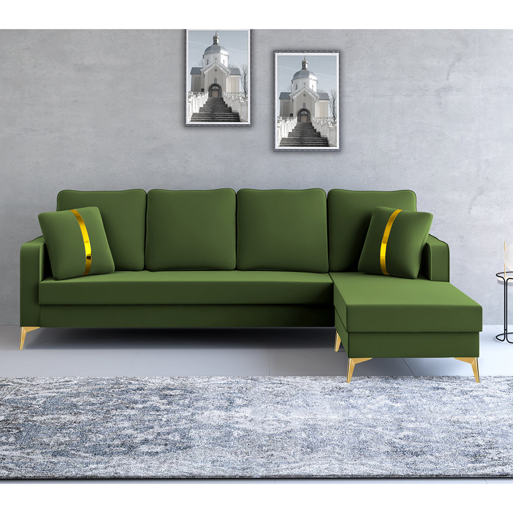 Adorn India Premium Chandler - 3 Years Warranty - Velvet Suede Fabric [SAMPLE]