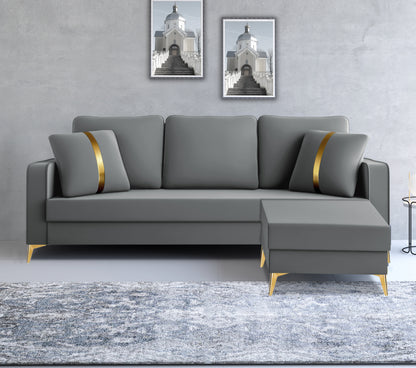 Adorn India Premium Chandler - 3 Years Warranty - Velvet Suede Fabric [SAMPLE]
