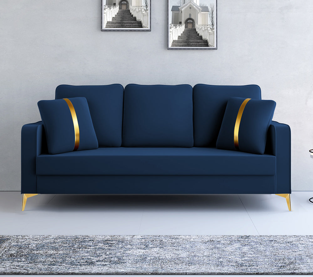 Adorn India Premium Chandler - 3 Years Warranty - Velvet Suede Fabric [SAMPLE]