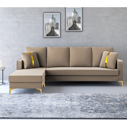 Adorn India Premium Chandler - 3 Years Warranty - Velvet Suede Fabric [SAMPLE]