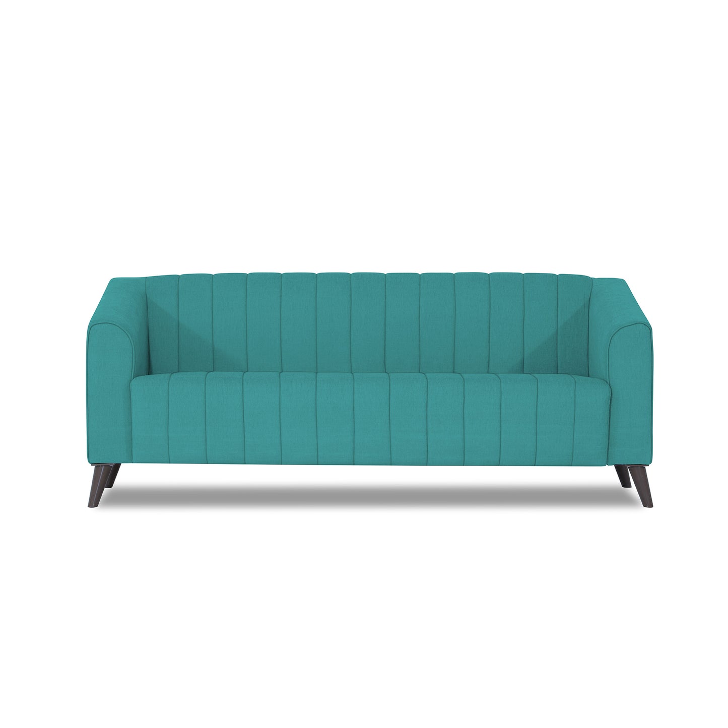 Adorn India Premium Laurel 3 Seater Sofa (Aqua Blue) Adorn India Premium Laurel 3 Seater Sofa (Aqua Blue) (3 Year Warranty)