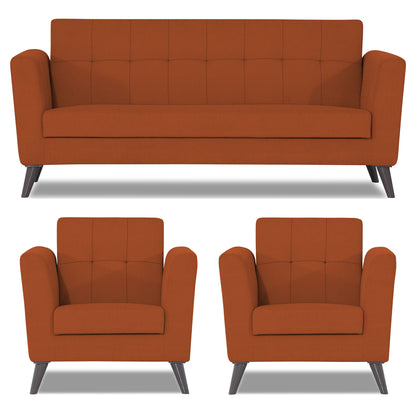 Adorn India Dannis 3+1+1 5 Seater Sofa Set