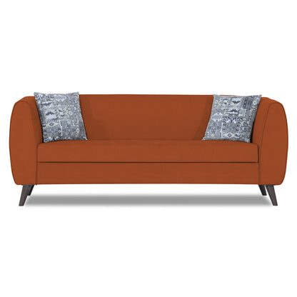 Adorn India Mason 3 Seater Sofa (Aqua Blue)