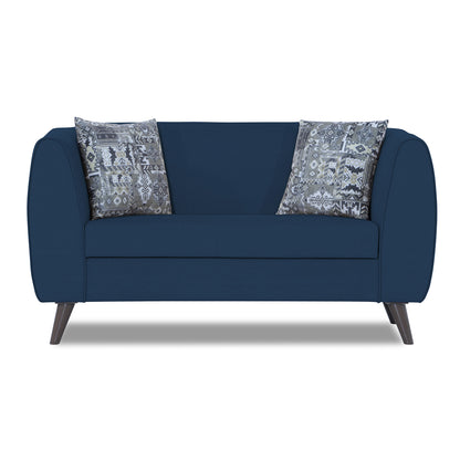 Adorn India Mason 2 Seater Sofa (Aqua Blue)