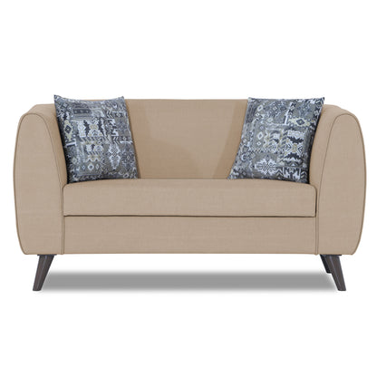 Adorn India Mason 2 Seater Sofa (Aqua Blue)