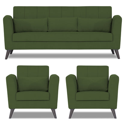 Adorn India Daniel 3+1+1 5 Seater Sofa Set