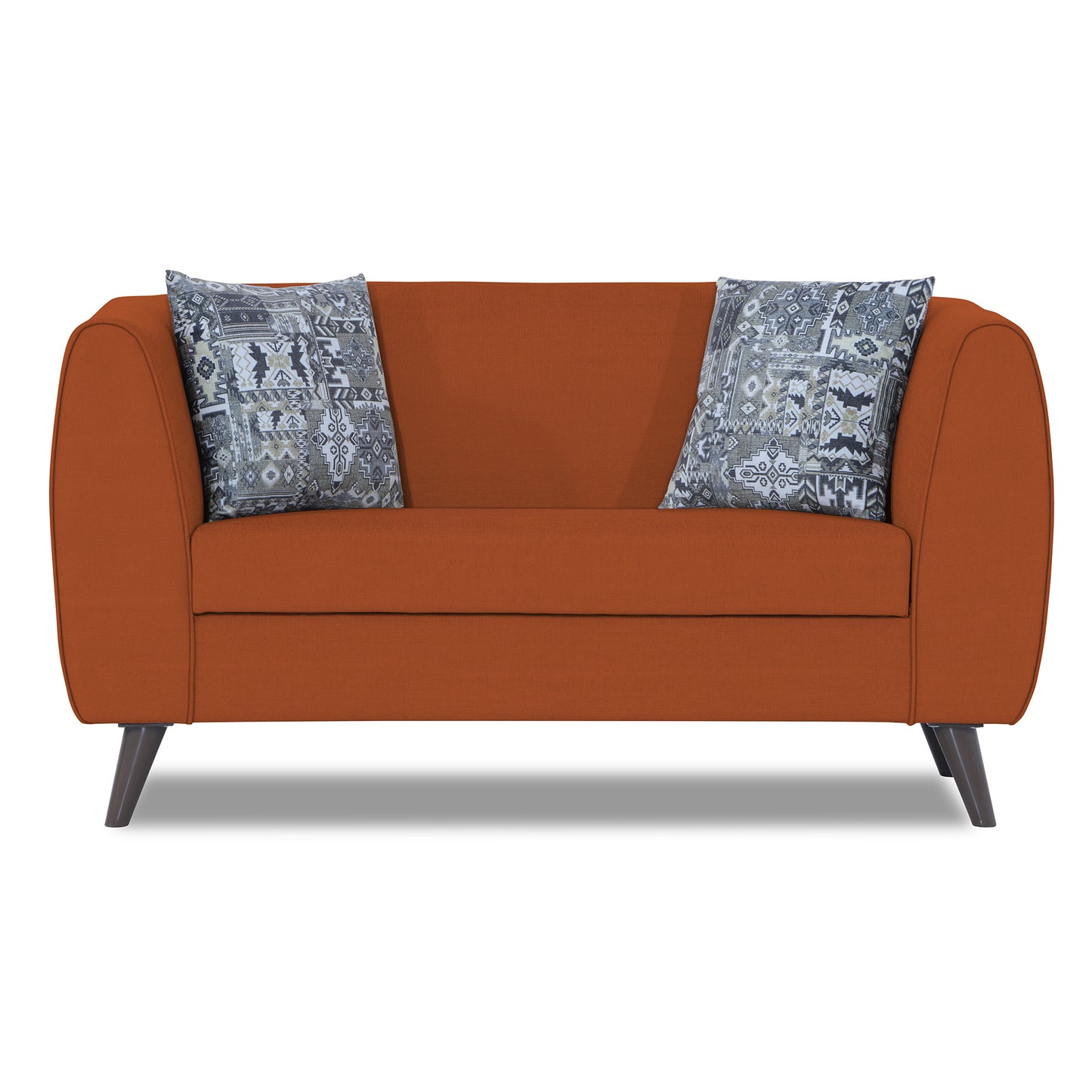 Adorn India Mason 2 Seater Sofa (Aqua Blue)
