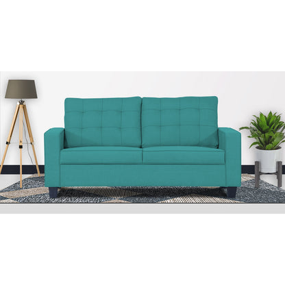 Adorn India Raptor 3 Seater Sofa (Aqua Blue)