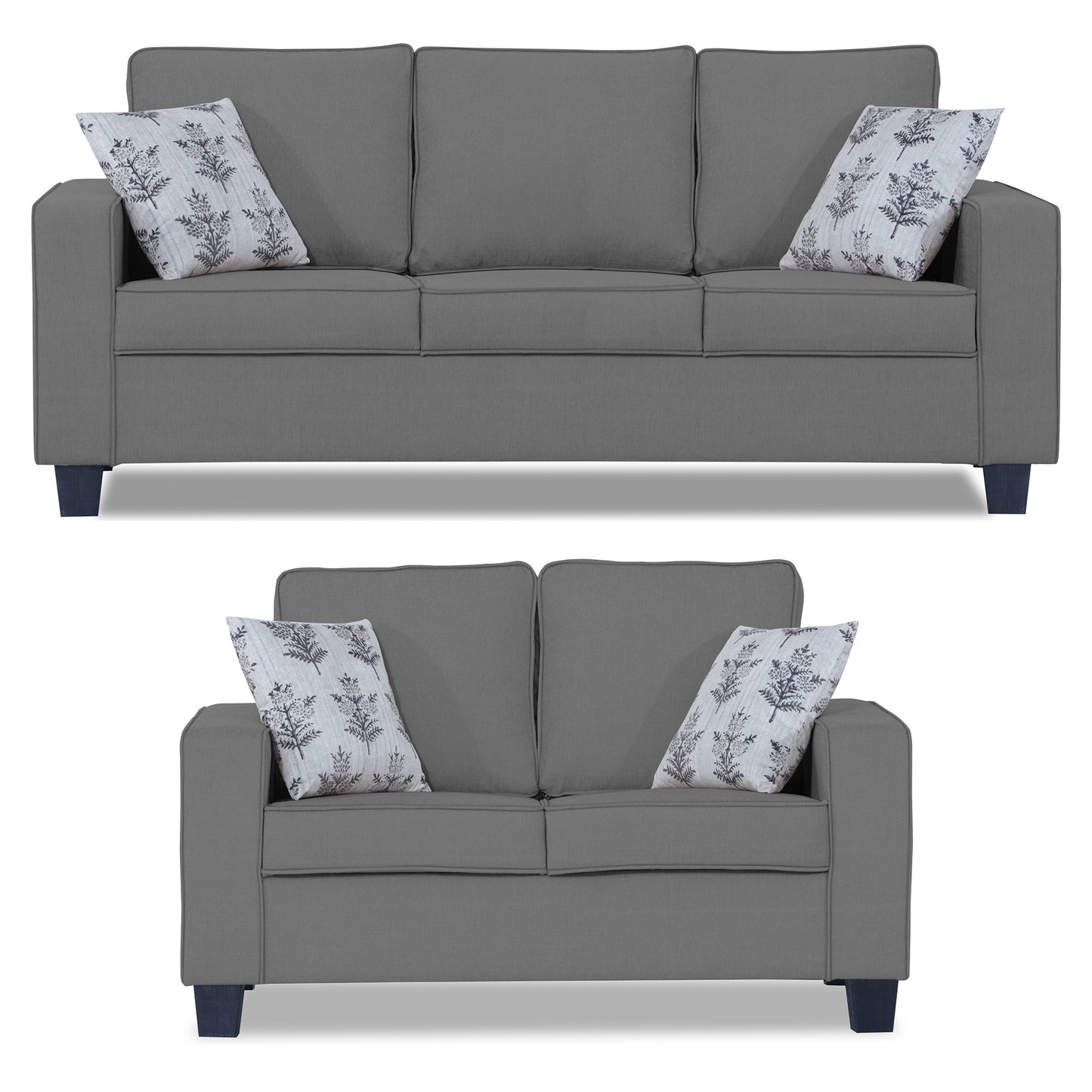 Adorn India Camden 5 Seater 3+2 Sofa Set