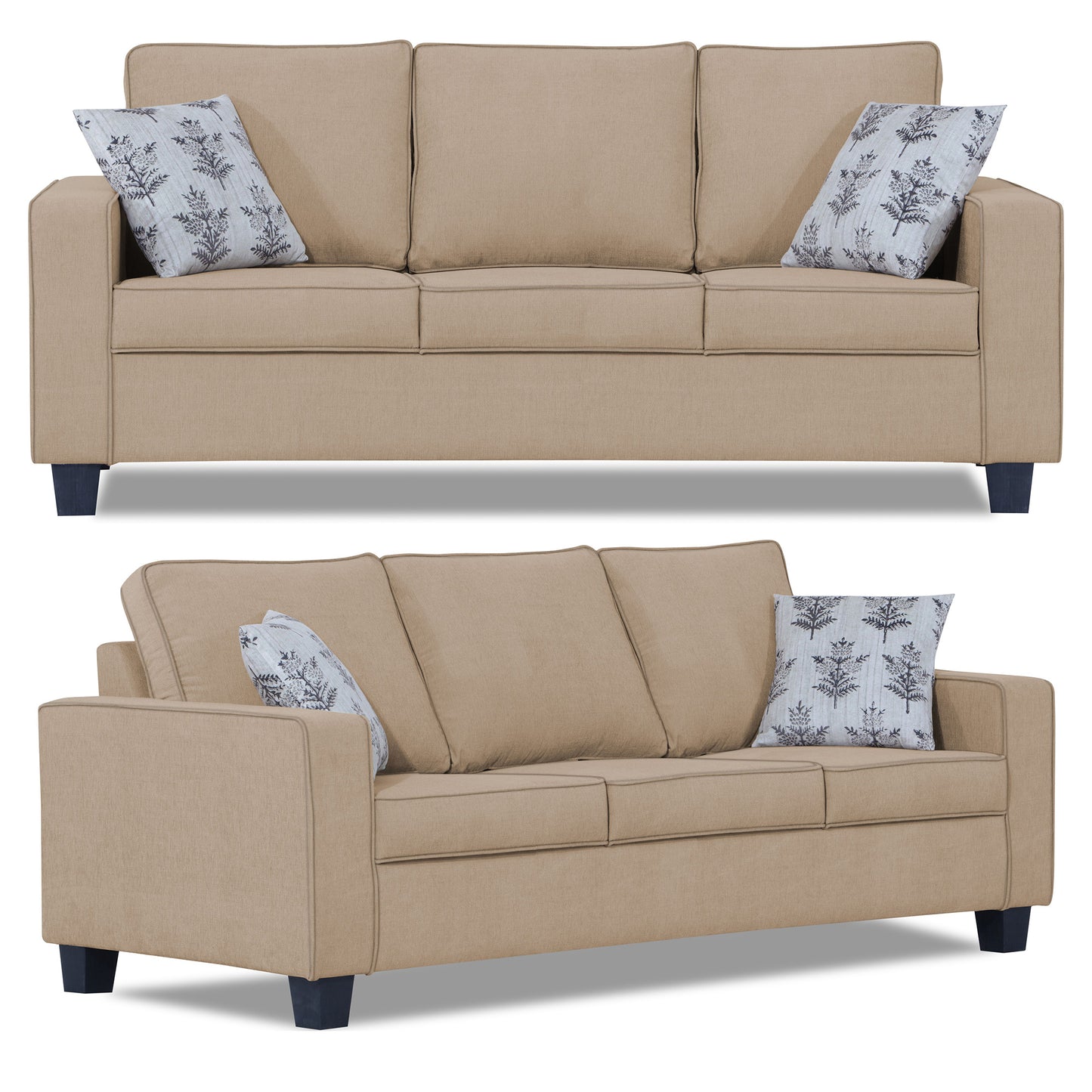 Adorn India Camden 5 Seater 3-1-1 Sofa Set