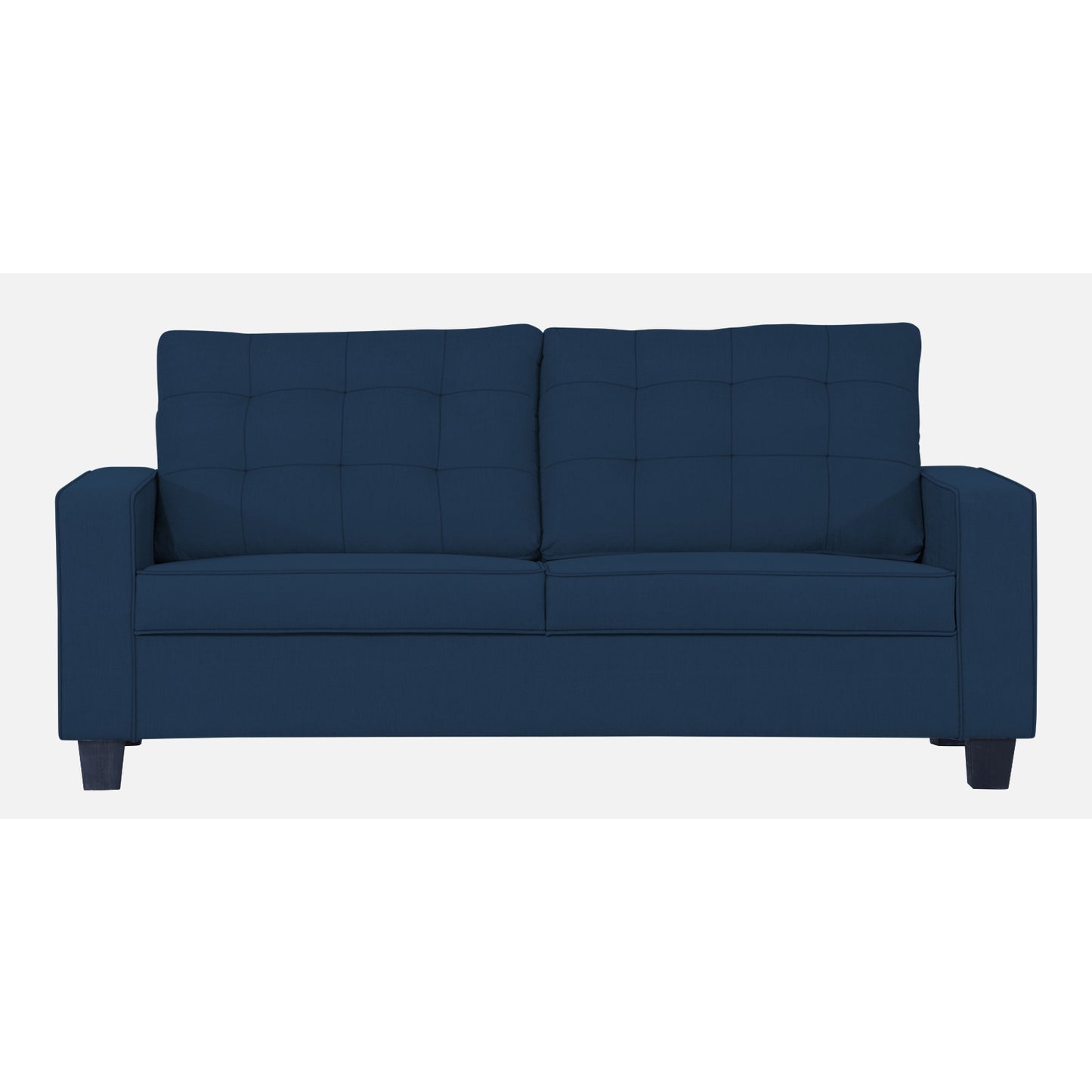 Adorn India Raptor 3 Seater Sofa (Blue)