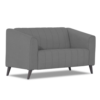 Adorn India Premium Laurel 2 Seater Sofa (Grey) (3 Year Warranty)