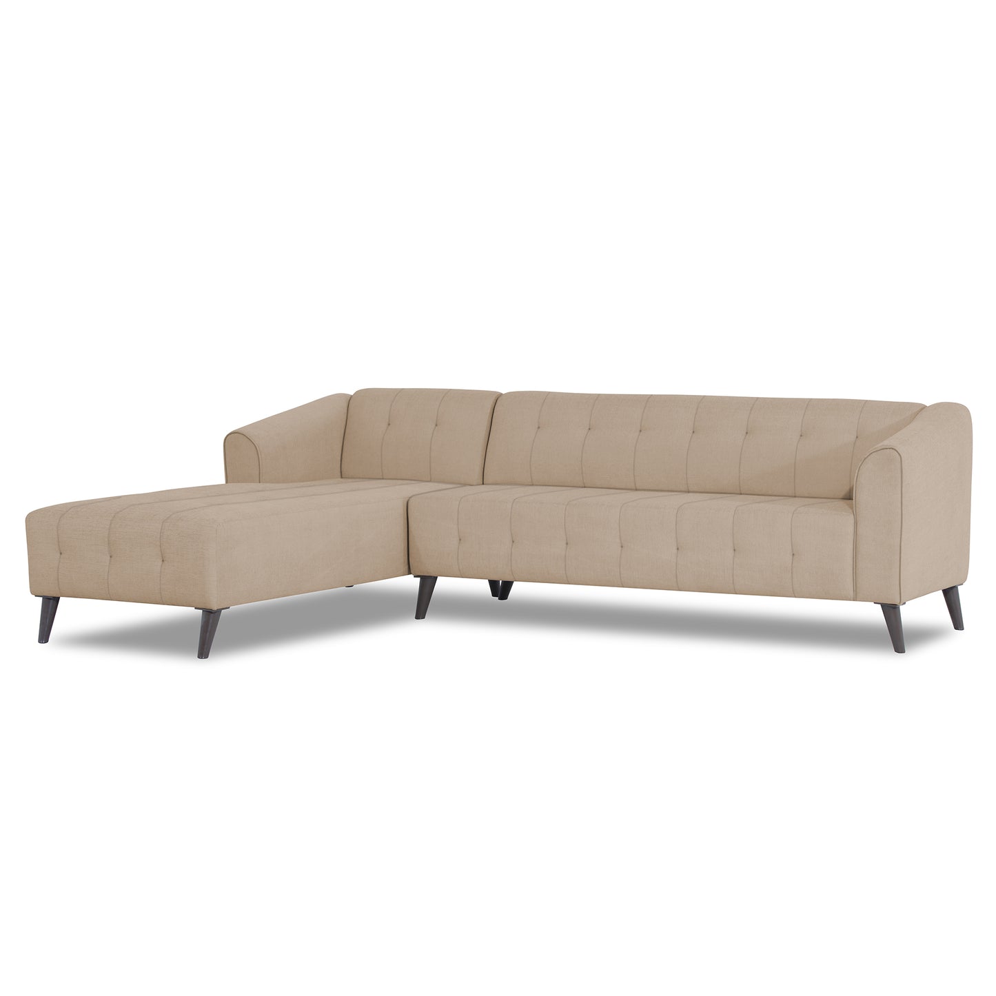 Adorn India Exclusive Mystic L Shape 6 Seater Sofa Set (LHS) (3 Year Warranty)