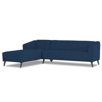 Adorn India Exclusive Mystic L Shape 6 Seater Sofa Set (LHS) (3 Year Warranty)