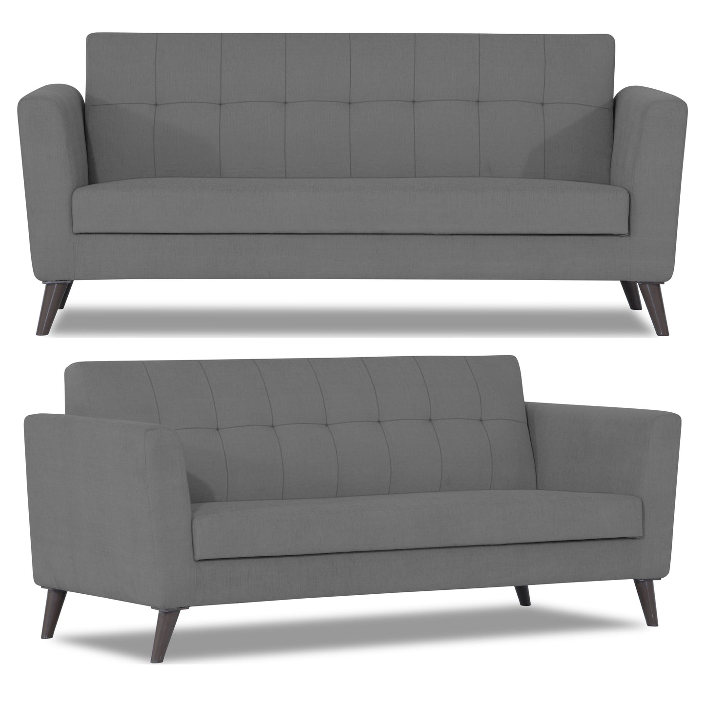 Adorn India Dannis 3+2 5 Seater Sofa Set