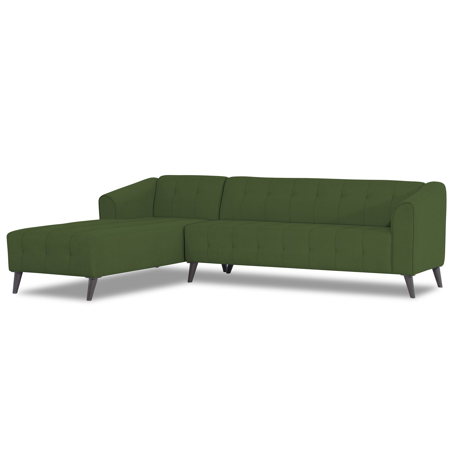 Adorn India Exclusive Mystic L Shape 6 Seater Sofa Set (LHS) (3 Year Warranty)