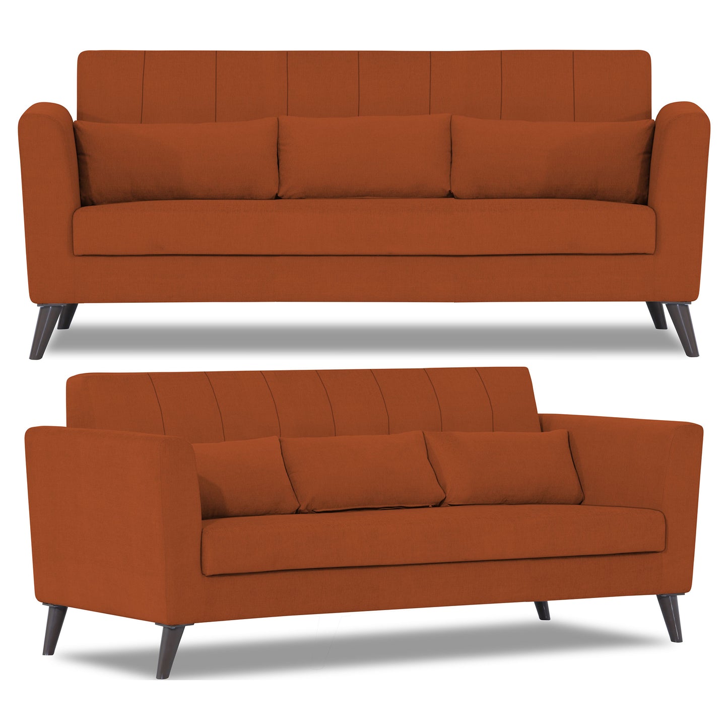 Adorn India Daniel 3+1+1 5 Seater Sofa Set