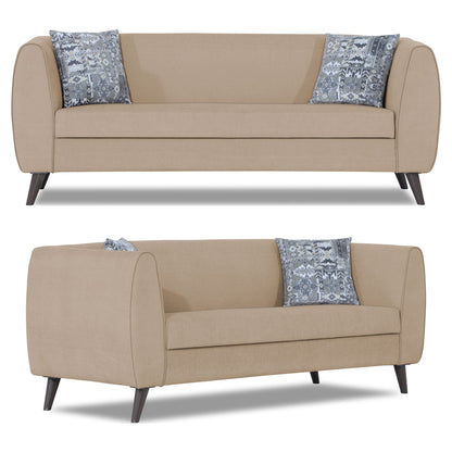 Adorn India Mason 3+2 5 Seater Sofa Set (Aqua Blue)
