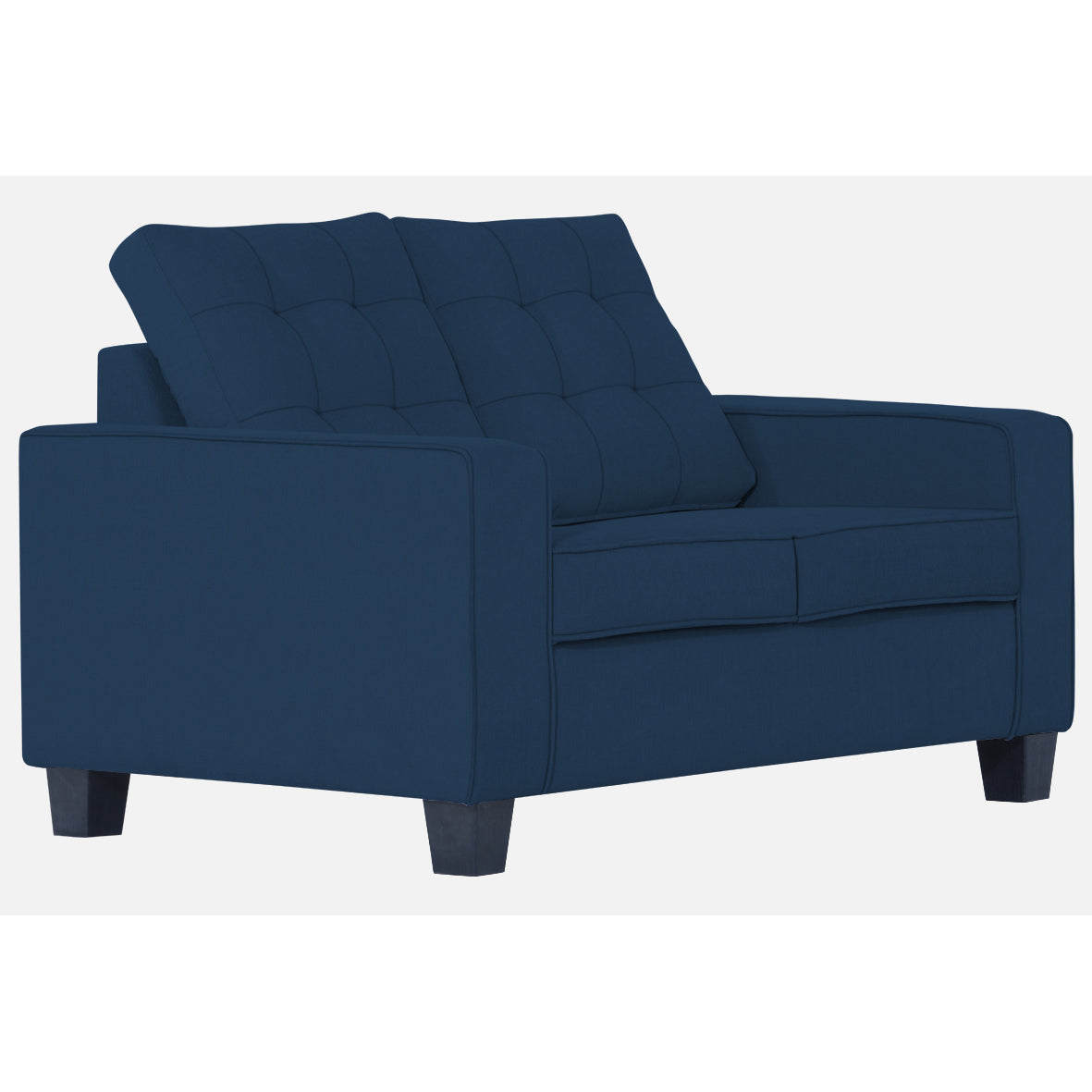 Adorn India Raptor 2 Seater Sofa (Blue)