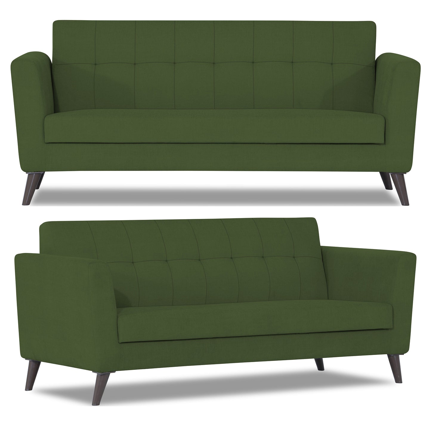 Adorn India Dannis 3+2+1 6 Seater Sofa Set