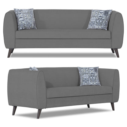 Adorn India Mason 3+2+1 6 Seater Sofa Set (Aqua Blue)