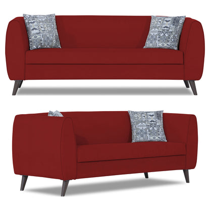 Adorn India Mason 3+2+1 6 Seater Sofa Set (Aqua Blue)