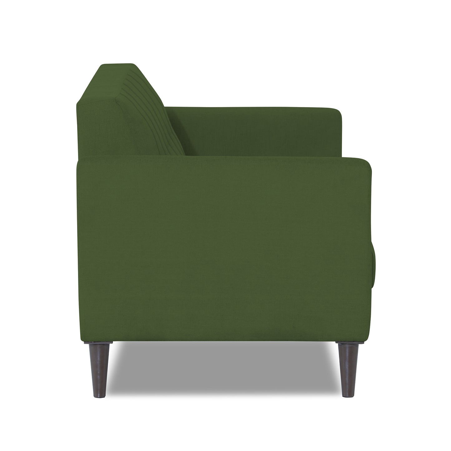 Adorn India Dannis 3 Seater Sofa (Green) (3 Year Warranty)