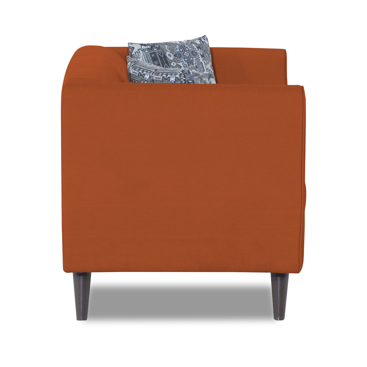Adorn India Mason 2 Seater Sofa (Aqua Blue)