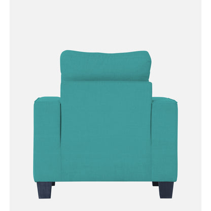 Adorn India Raptor 1 Seater Sofa (Aqua Blue)