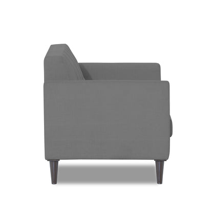 Adorn India Daniel 2 Seater Sofa (Grey) (3 Year Warranty)
