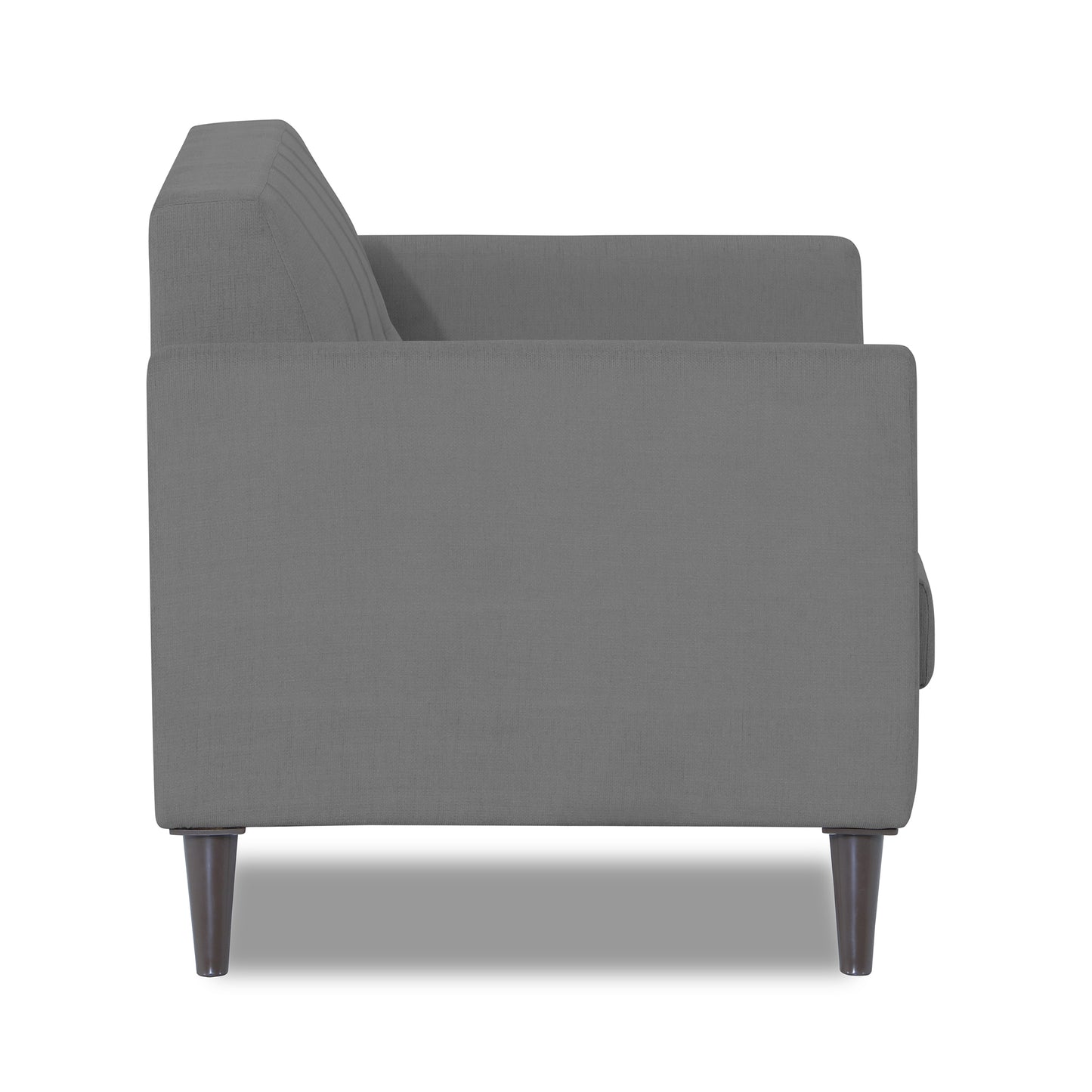 Adorn India Dannis 2 Seater Sofa (Grey) (3 Year Warranty)