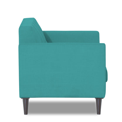 Adorn India Daniel 2 Seater Sofa (Aqua Blue) (3 Year Warranty)