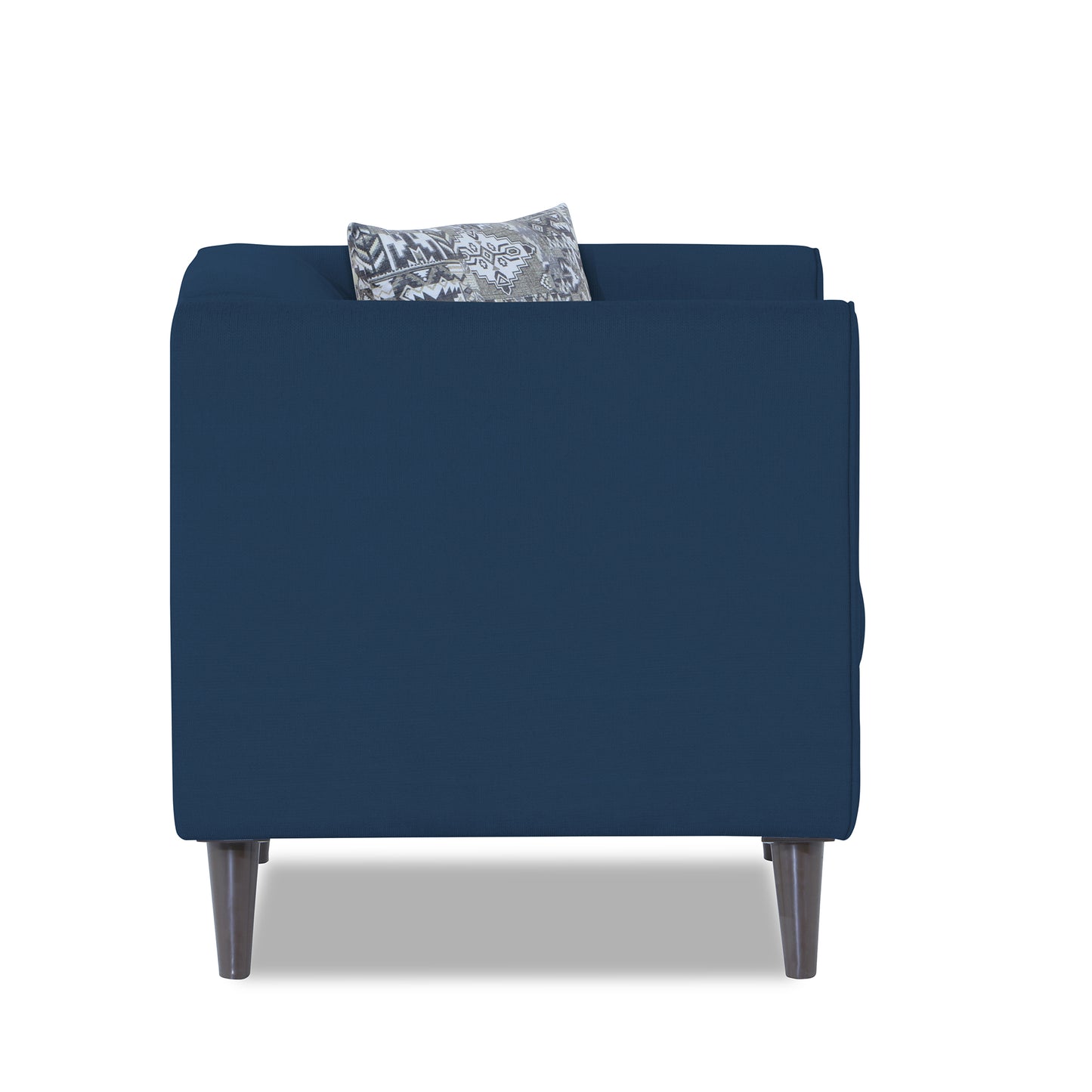 Adorn India Mason 1 Seater Sofa (Aqua Blue)