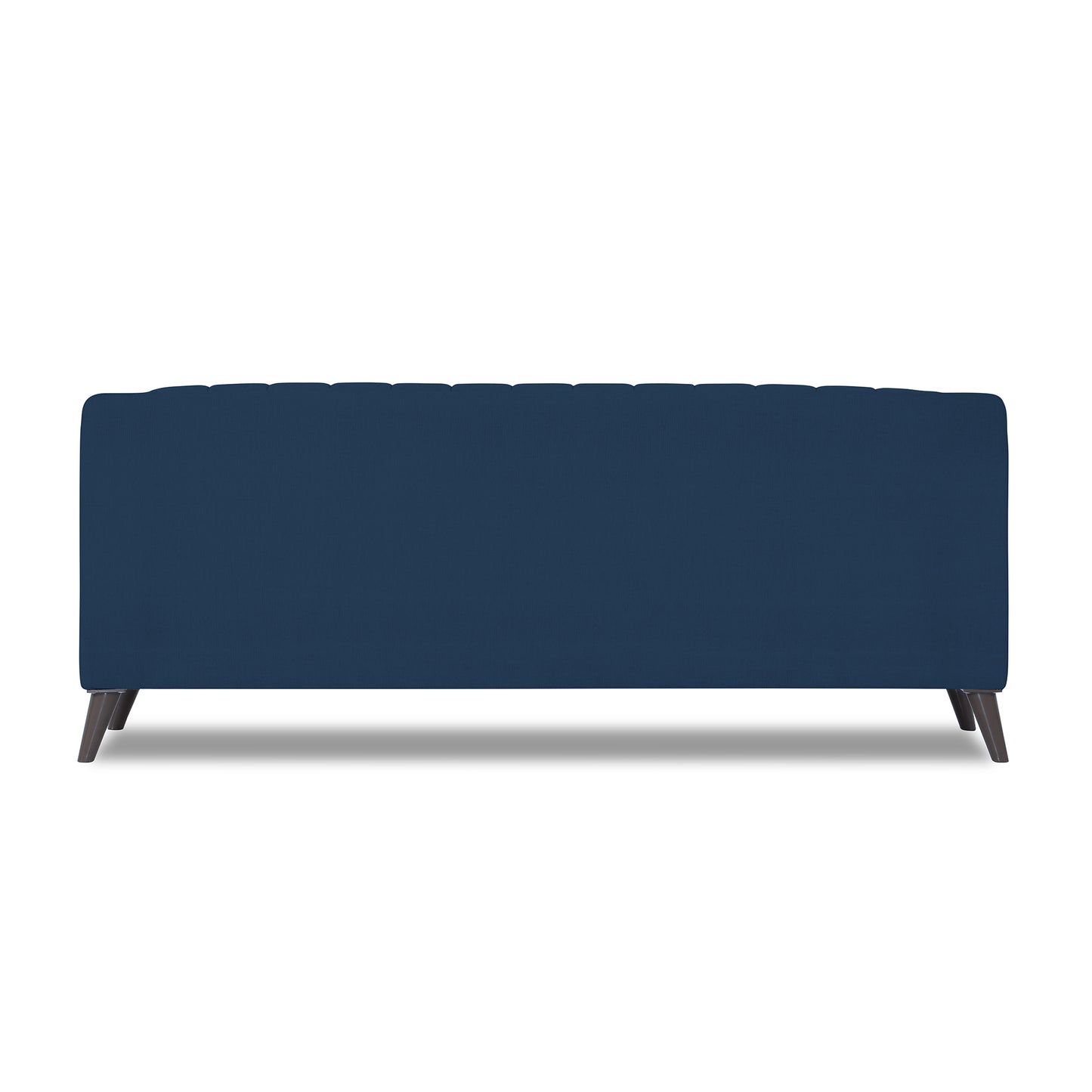 Adorn India Premium Laurel 3 Seater Sofa (Blue) (3 Year Warranty)