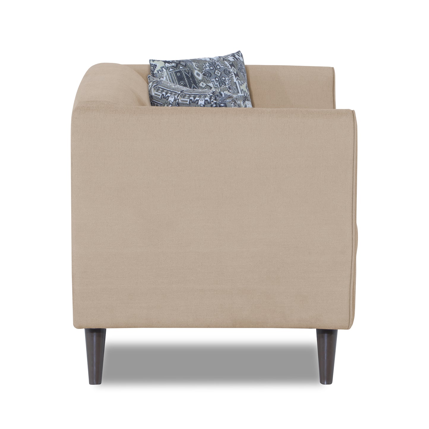 Adorn India Mason 2 Seater Sofa (Aqua Blue)
