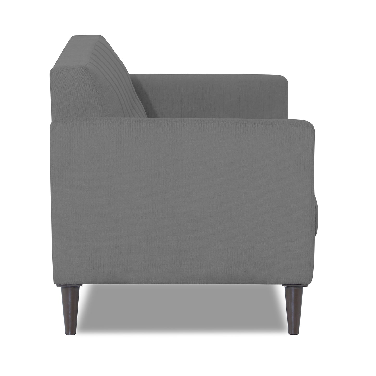 Adorn India Dannis 3 Seater Sofa (Grey) (3 Year Warranty)