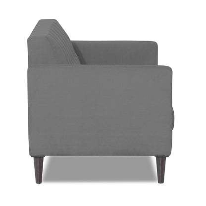 Adorn India Dannis 3 Seater Sofa (Grey) (3 Year Warranty)