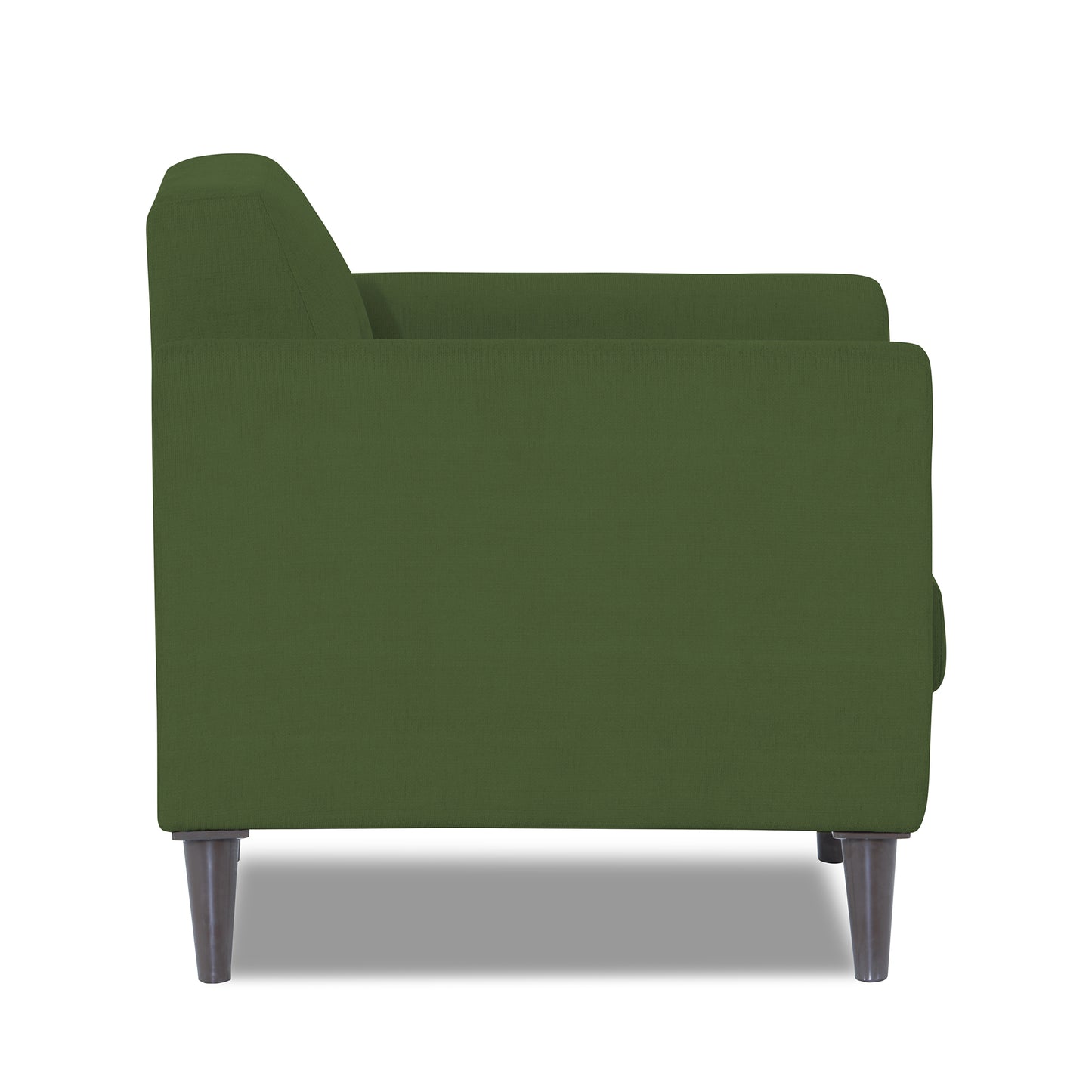 Adorn India Dannis 1 Seater Sofa (Green) (3 Year Warranty)