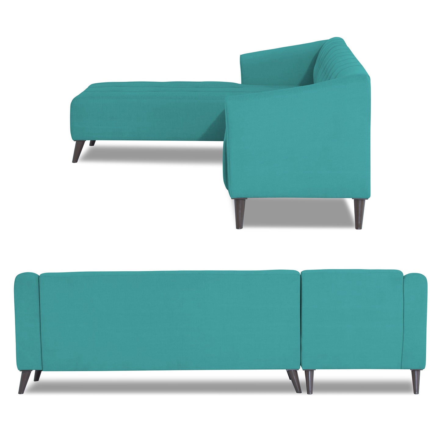 Adorn India Exclusive Mystic L Shape 6 Seater Sofa Set (LHS) (3 Year Warranty)