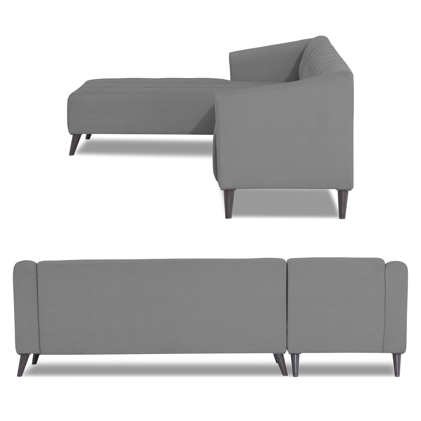 Adorn India Exclusive Mystic L Shape 6 Seater Sofa Set (LHS) (3 Year Warranty)