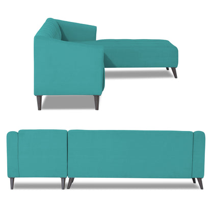 Adorn India Exclusive Mystic L Shape 6 Seater Sofa Set (RHS) (3 Year Warranty)