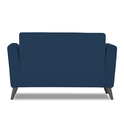 Adorn India Daniel 2 Seater Sofa (Blue) (3 Year Warranty)