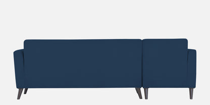 Adorn India Daniel L Shape 6 Seater Sofa Set LHS (Blue) (3 Year Warranty)